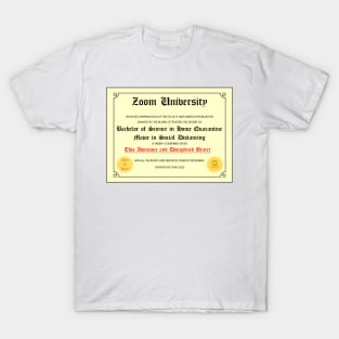 Zoom University Diploma T-Shirt